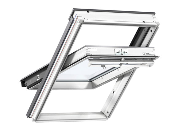 Velux Roof Window - White Painted Centre Pivot - 114X118CM